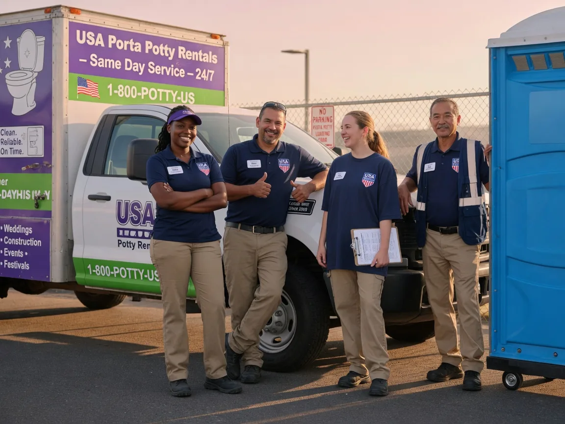 Porta Potty Rental company in Henderson, CO